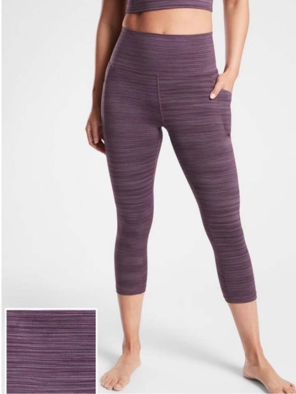 Athleta Salutation Stash Pocket II Capri